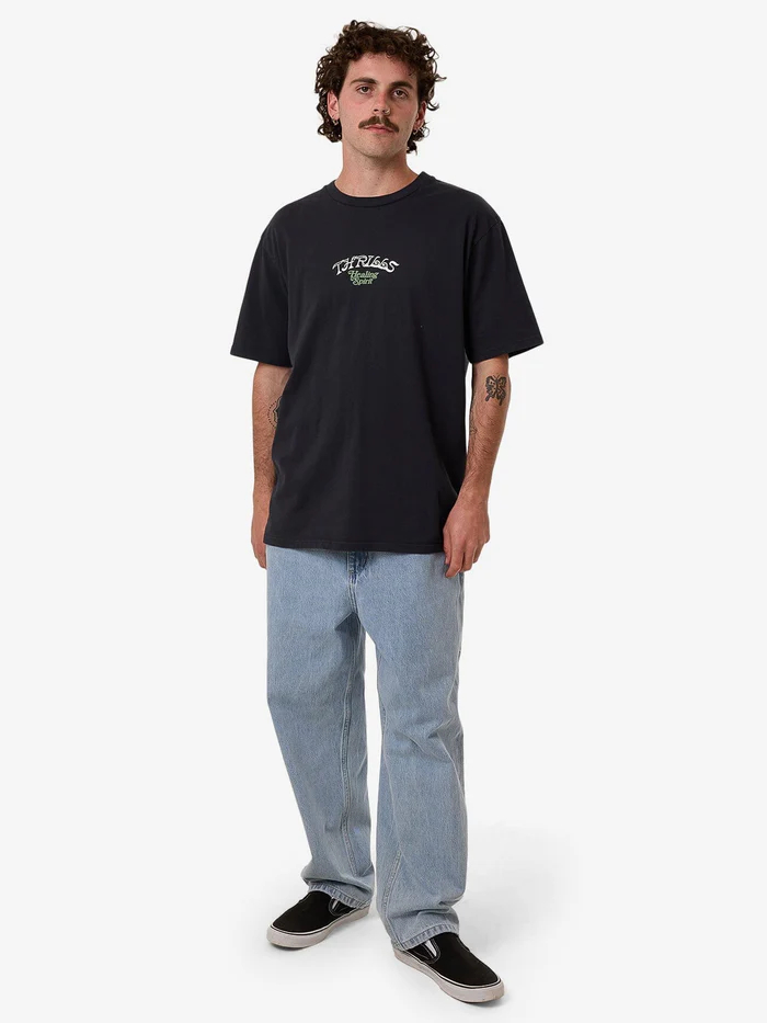 Camiseta Thrills Searchers Oversize Twilight Black – foto 5