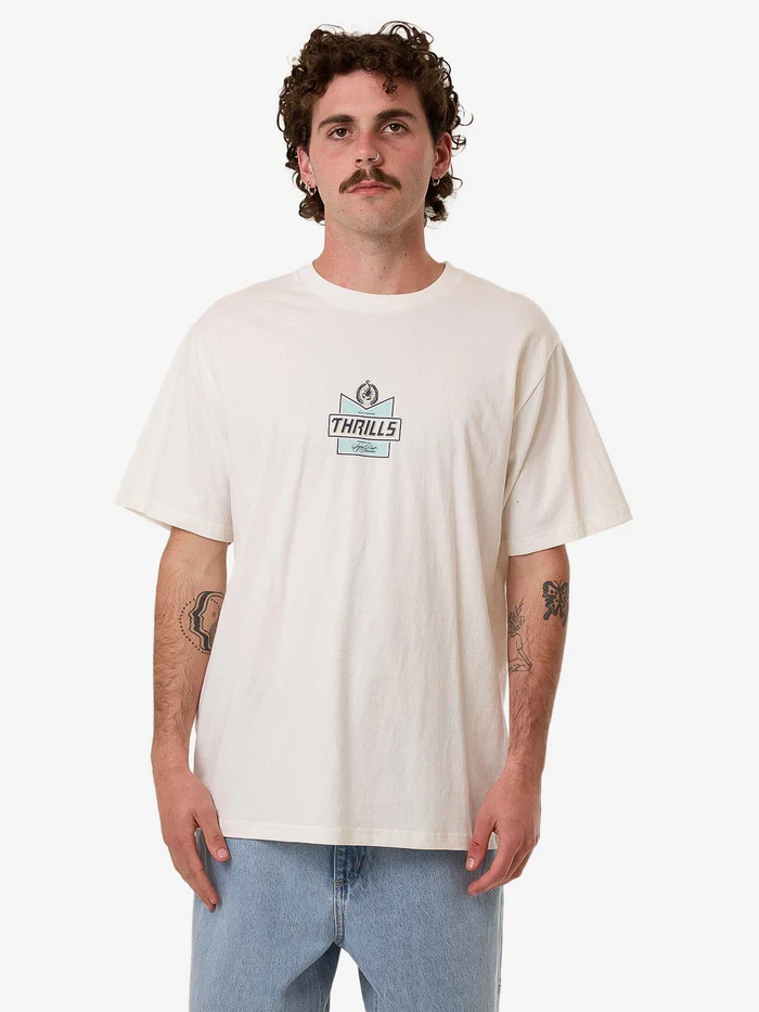 Camiseta Thrills Especially For You Dirty White – foto 1