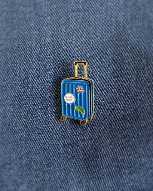 Pin Gallo-pin Pin Maleta – foto 3