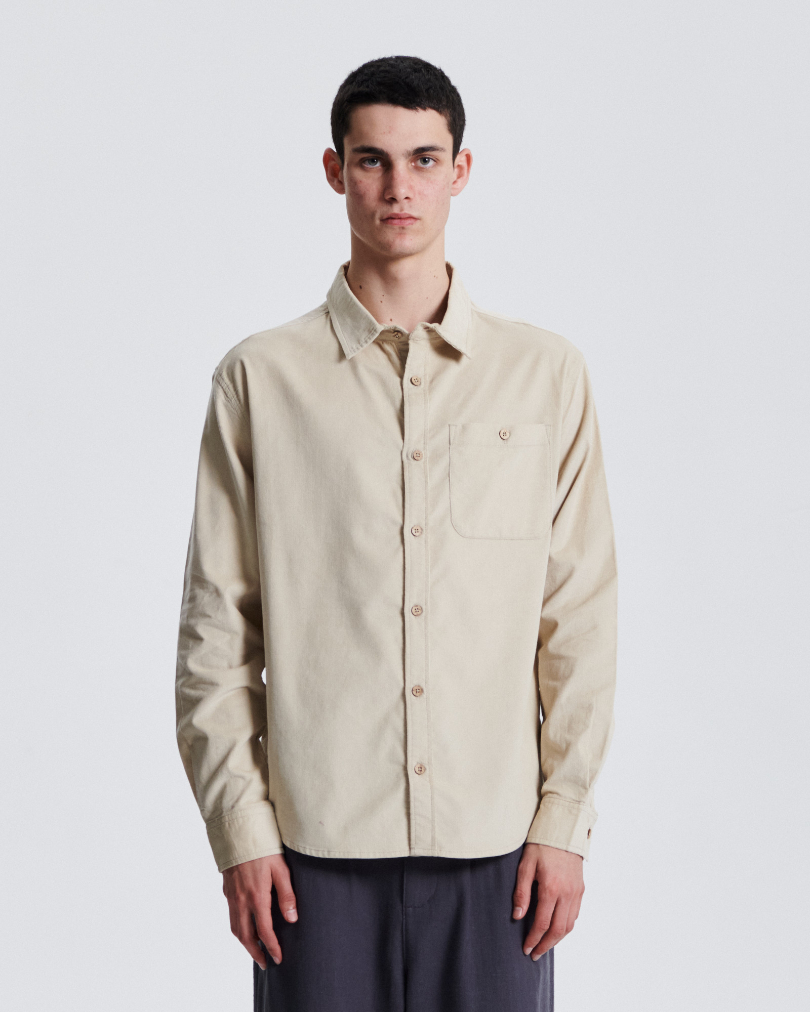 Camisa TCSS M/L Quantum Cord Ecru – foto 1