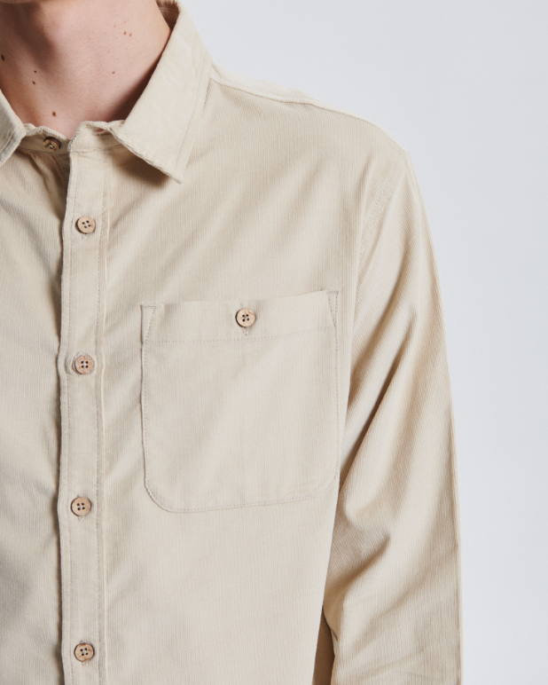 Camisa TCSS M/L Quantum Cord Ecru – foto 5