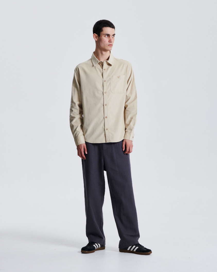 Camisa TCSS M/L Quantum Cord Ecru – foto 6