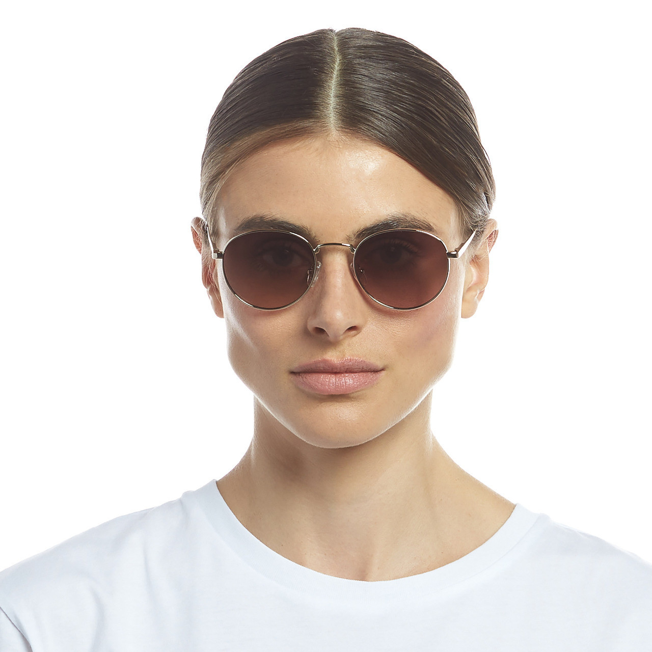 Lentes Le Specs Lost Legacy Gold Brown Mono Polarized – foto 4