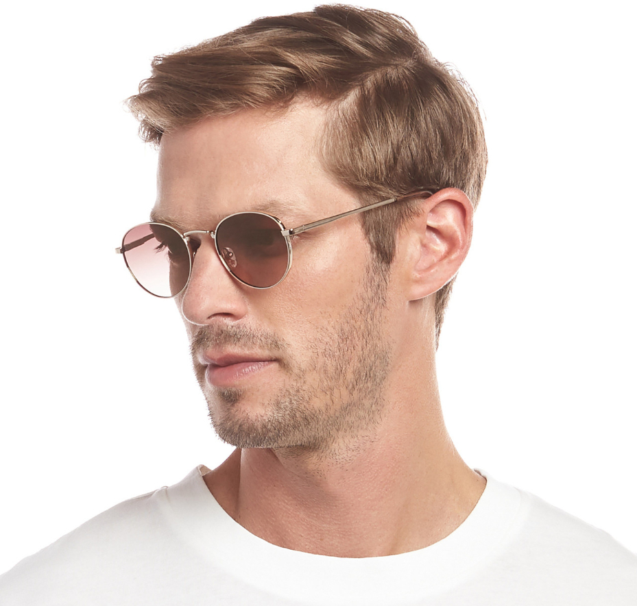 Lentes Le Specs Lost Legacy Gold Brown Mono Polarized – foto 6