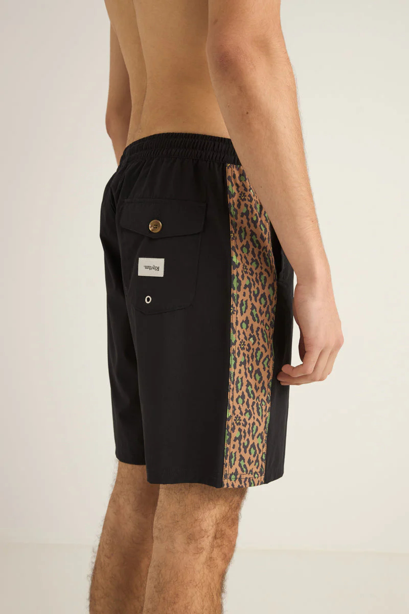 Pantaloneta Rhythm Leo Panel Black – foto 2