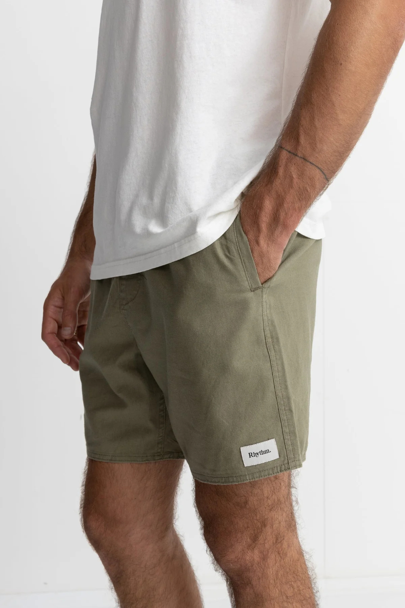 Short Rhythm Classic Linen Olive