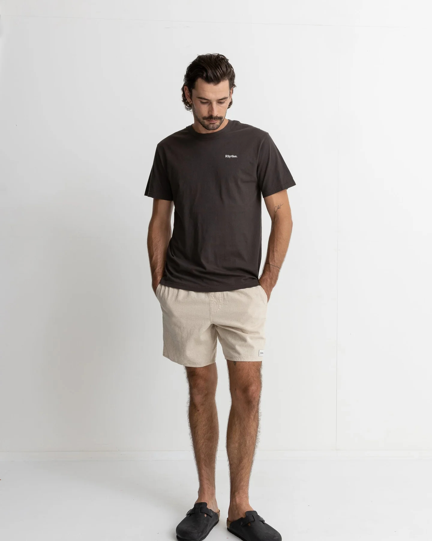 Short Rhythm Classic Linen Sand – foto 3
