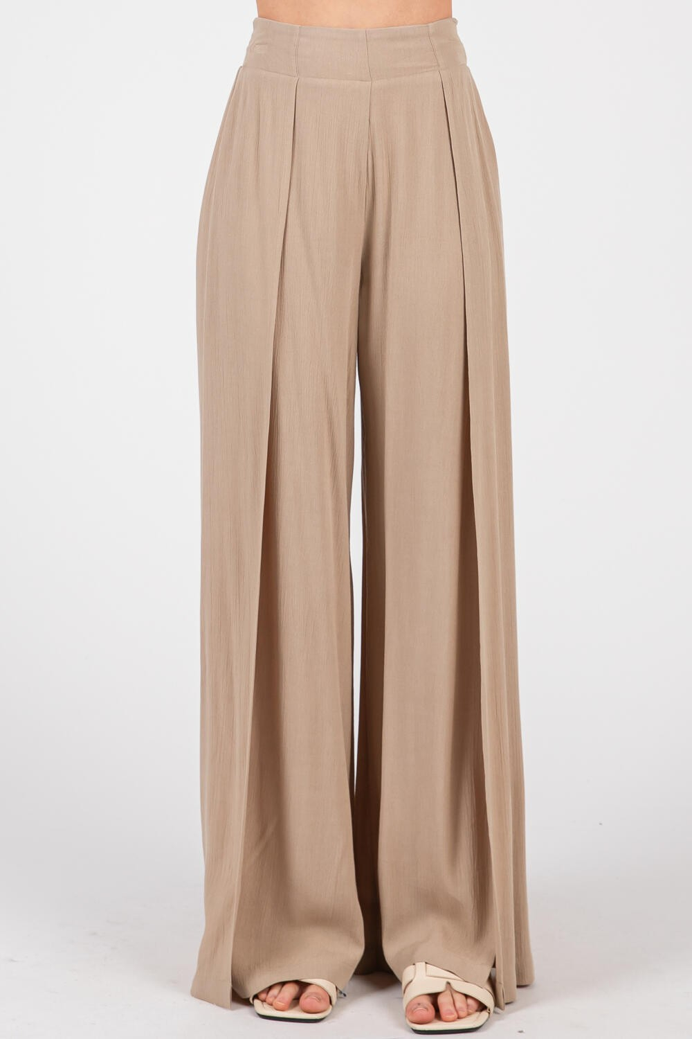 Pantalon Front Slits Stone – foto 5
