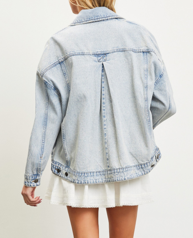 Jacket Denim Light Wash