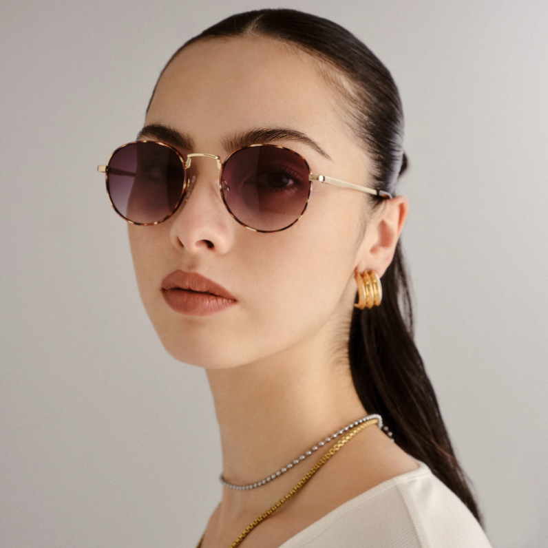 Lentes Le Specs Lost Legacy Gold/Tort – foto 5