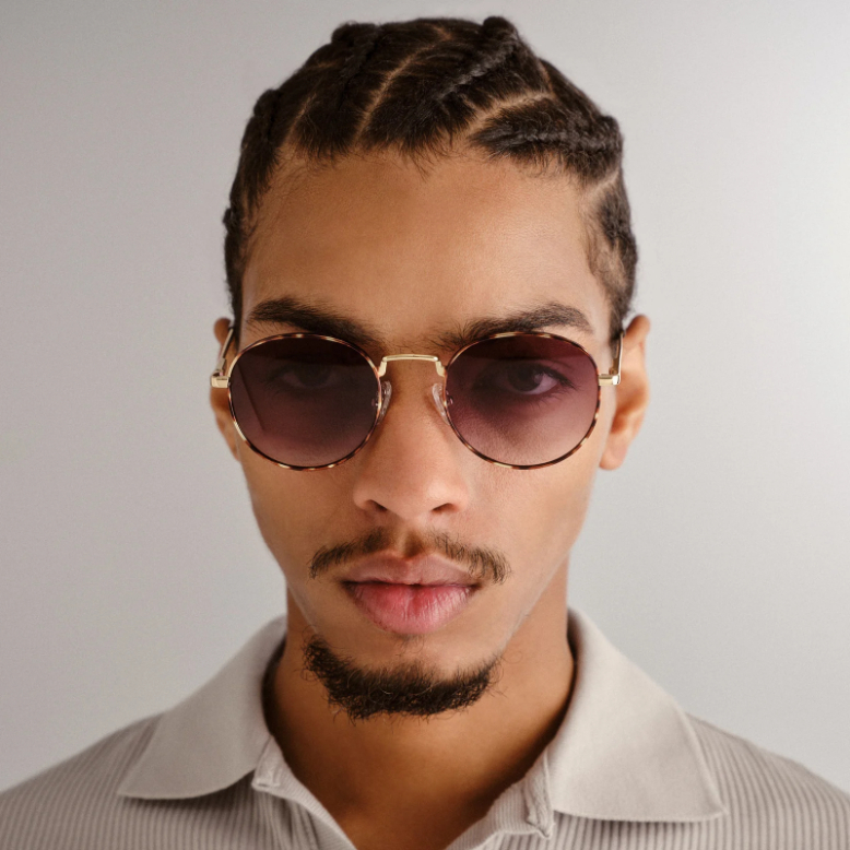 Lentes Le Specs Lost Legacy Gold/Tort – foto 6