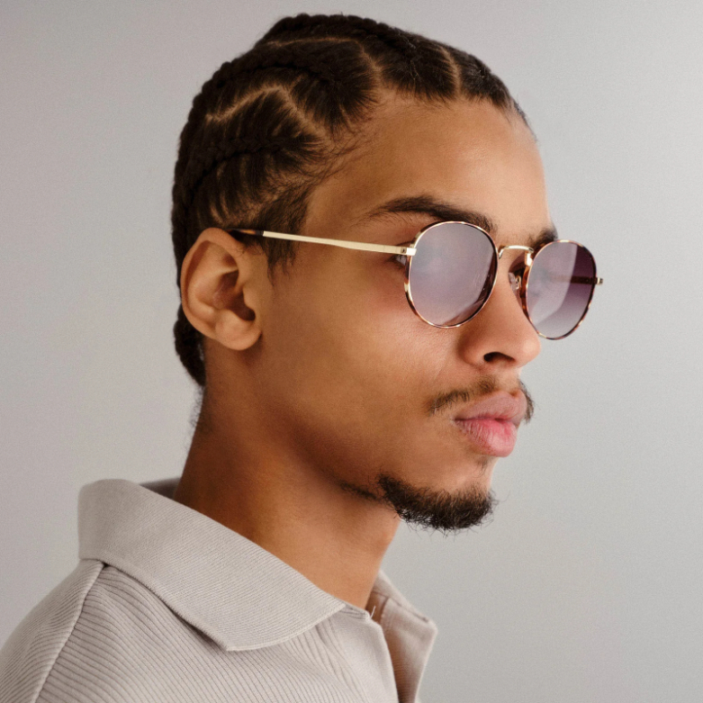 Lentes Le Specs Lost Legacy Gold/Tort – foto 7