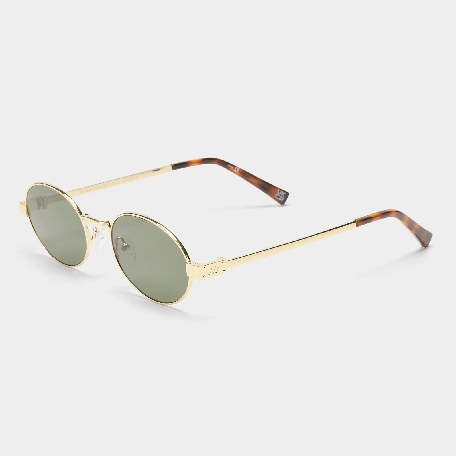 Lentes Le Specs Poseidon Deux Gold Khaki Mono – foto 2