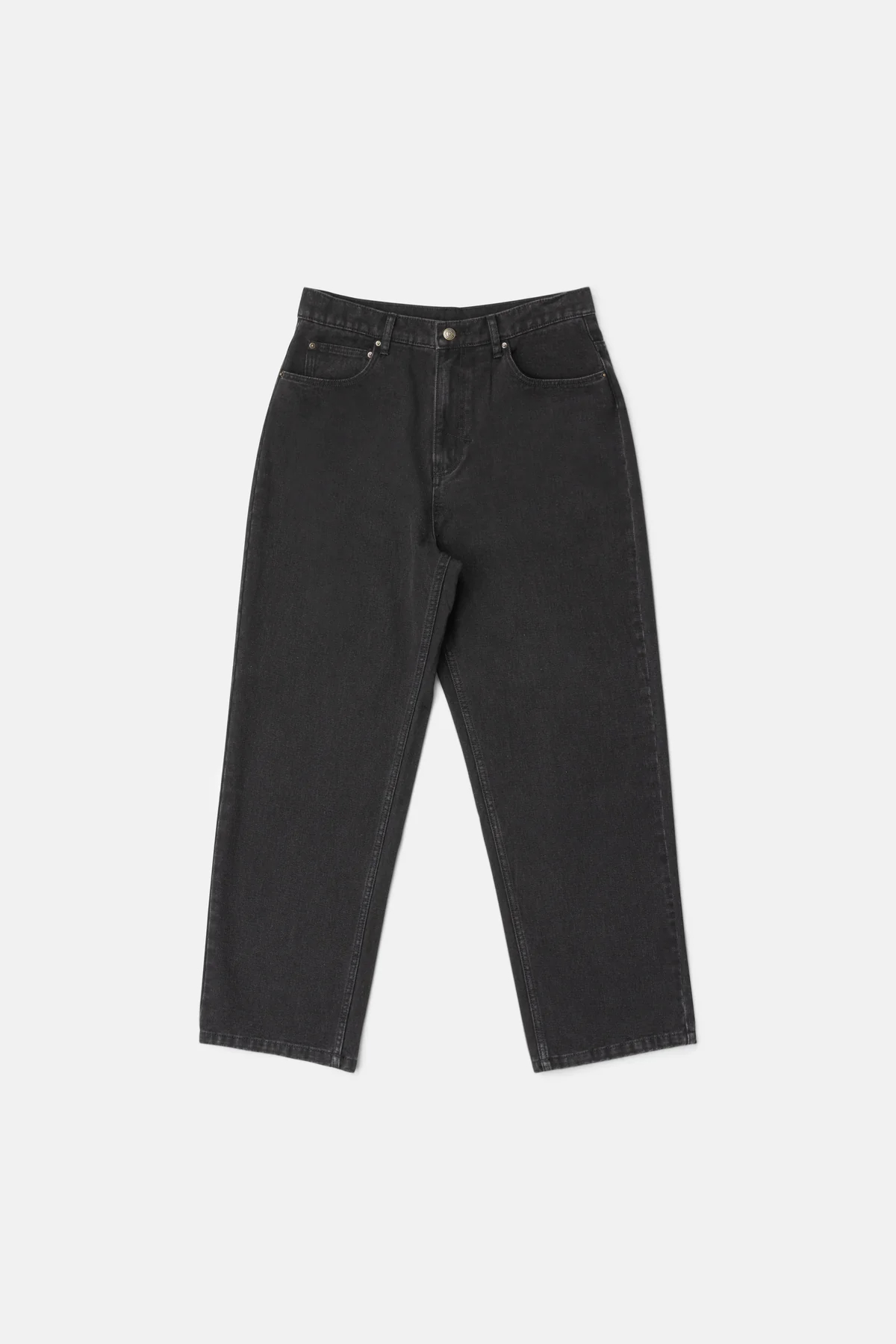 Jeans Rhythm Essential Worn Black – foto 5