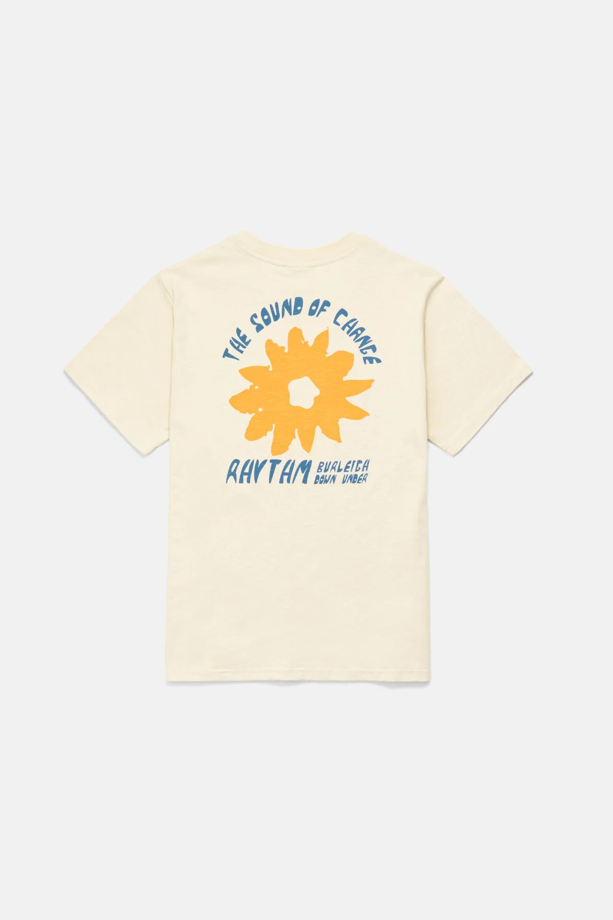 Camiseta Rhythm Down Under Slub Cream – foto 5