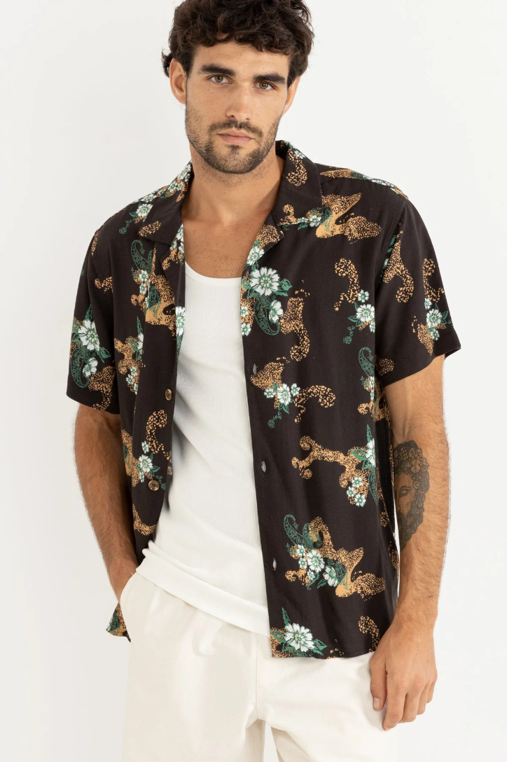Camisa Rhythm Pollen Black – foto 1