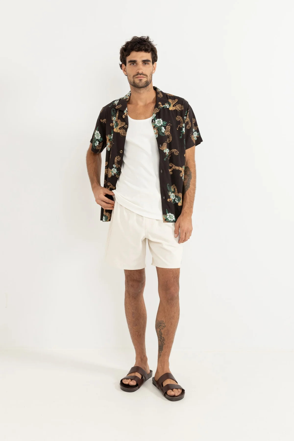 Camisa Rhythm Pollen Black – foto 4