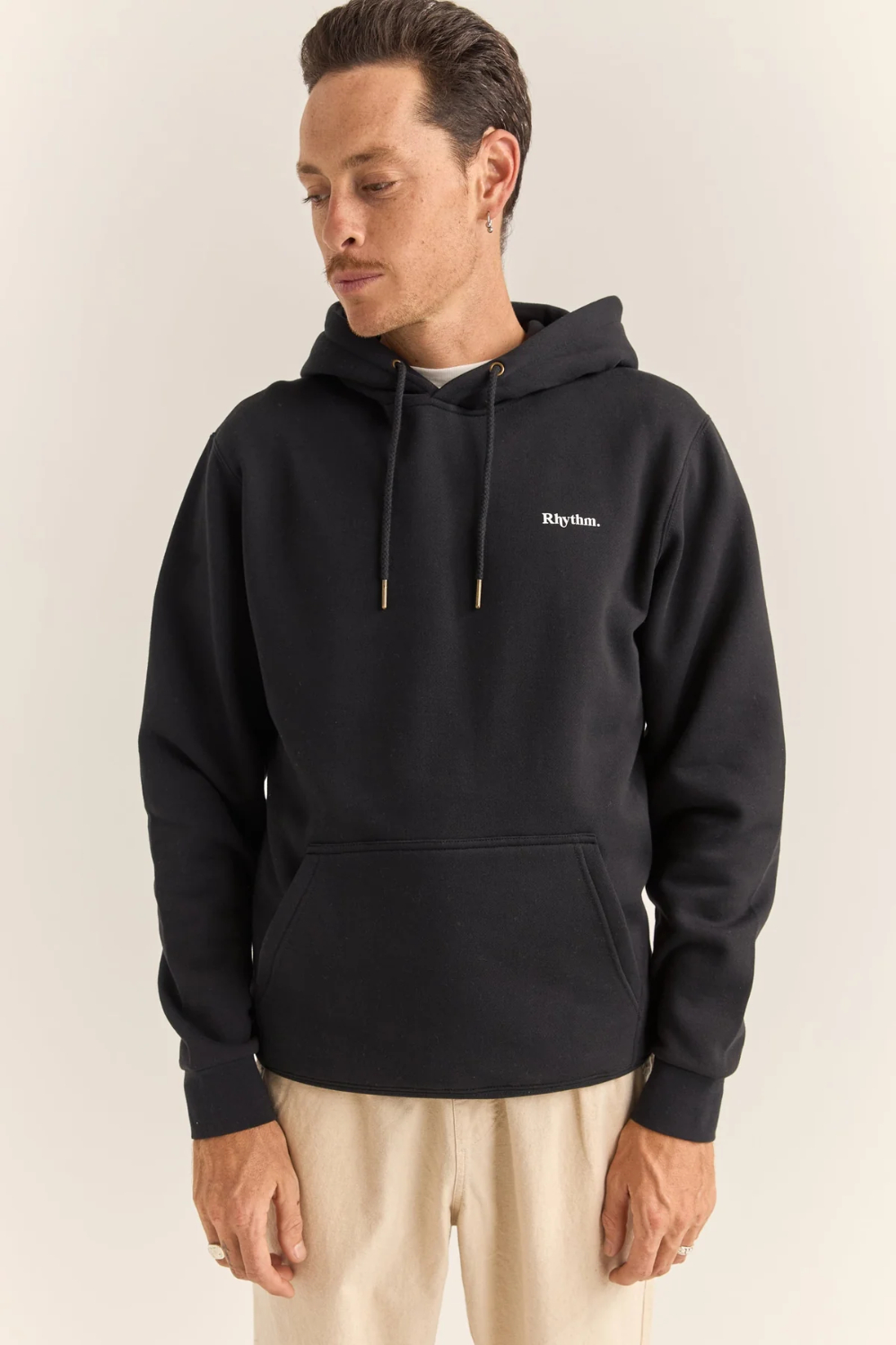 Hoodie Rhythm Brand Fleece Black