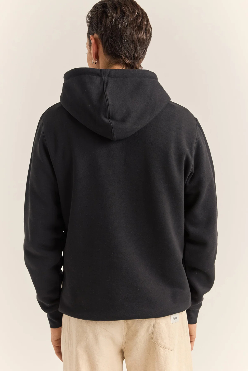 Hoodie Rhythm Brand Fleece Black
