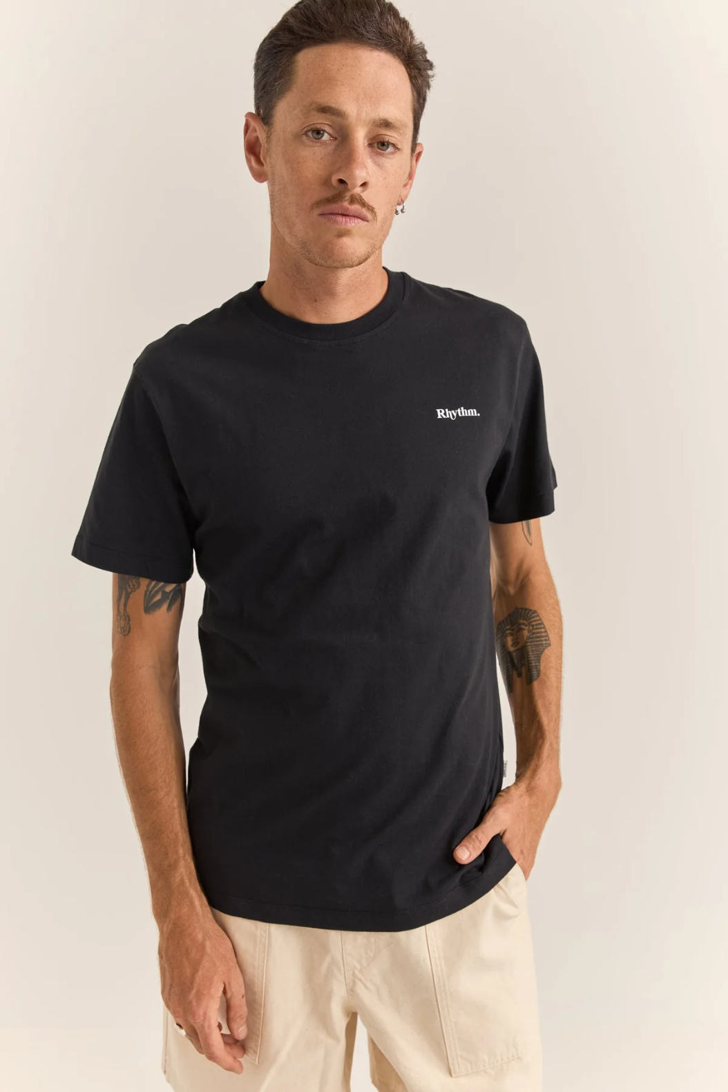 Camiseta Rhythm Brand Black – foto 1