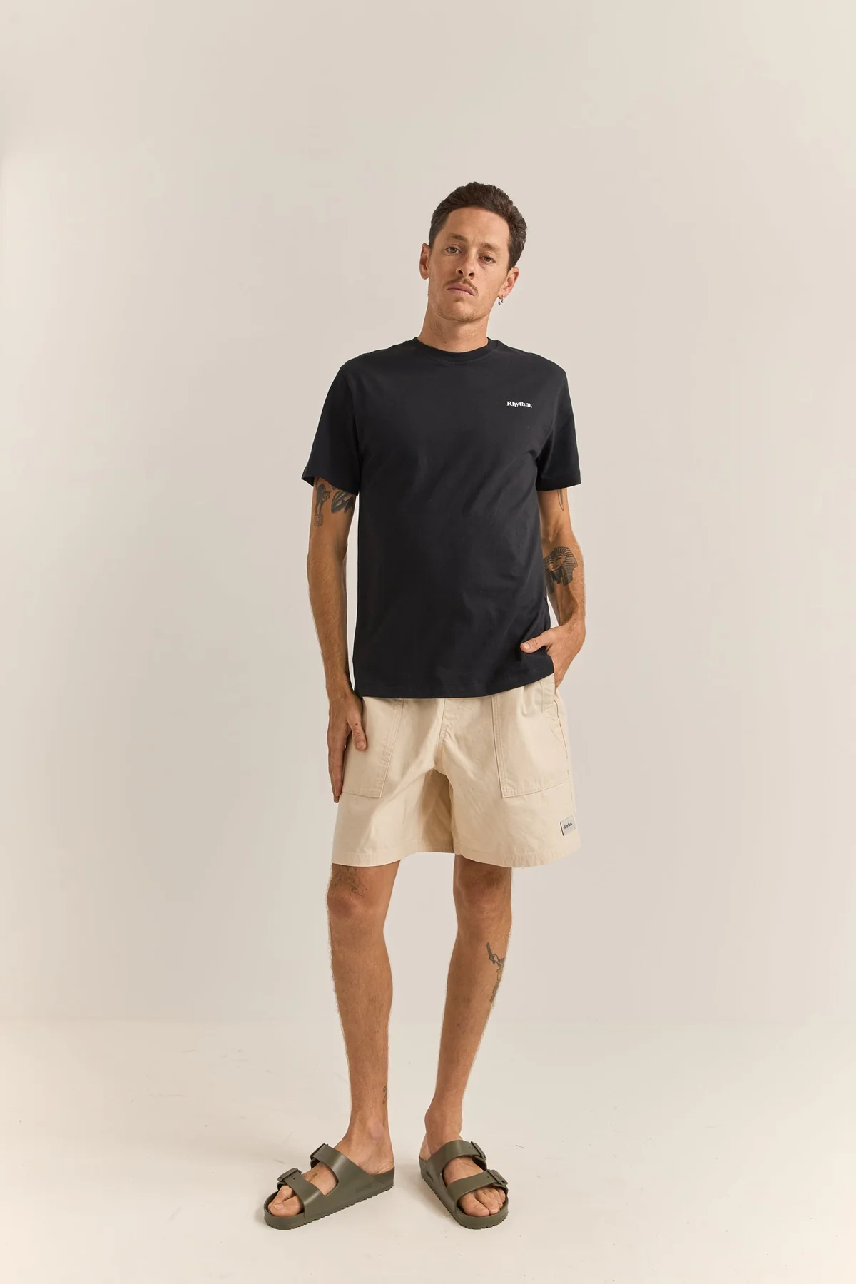 Camiseta Rhythm Brand Black – foto 3