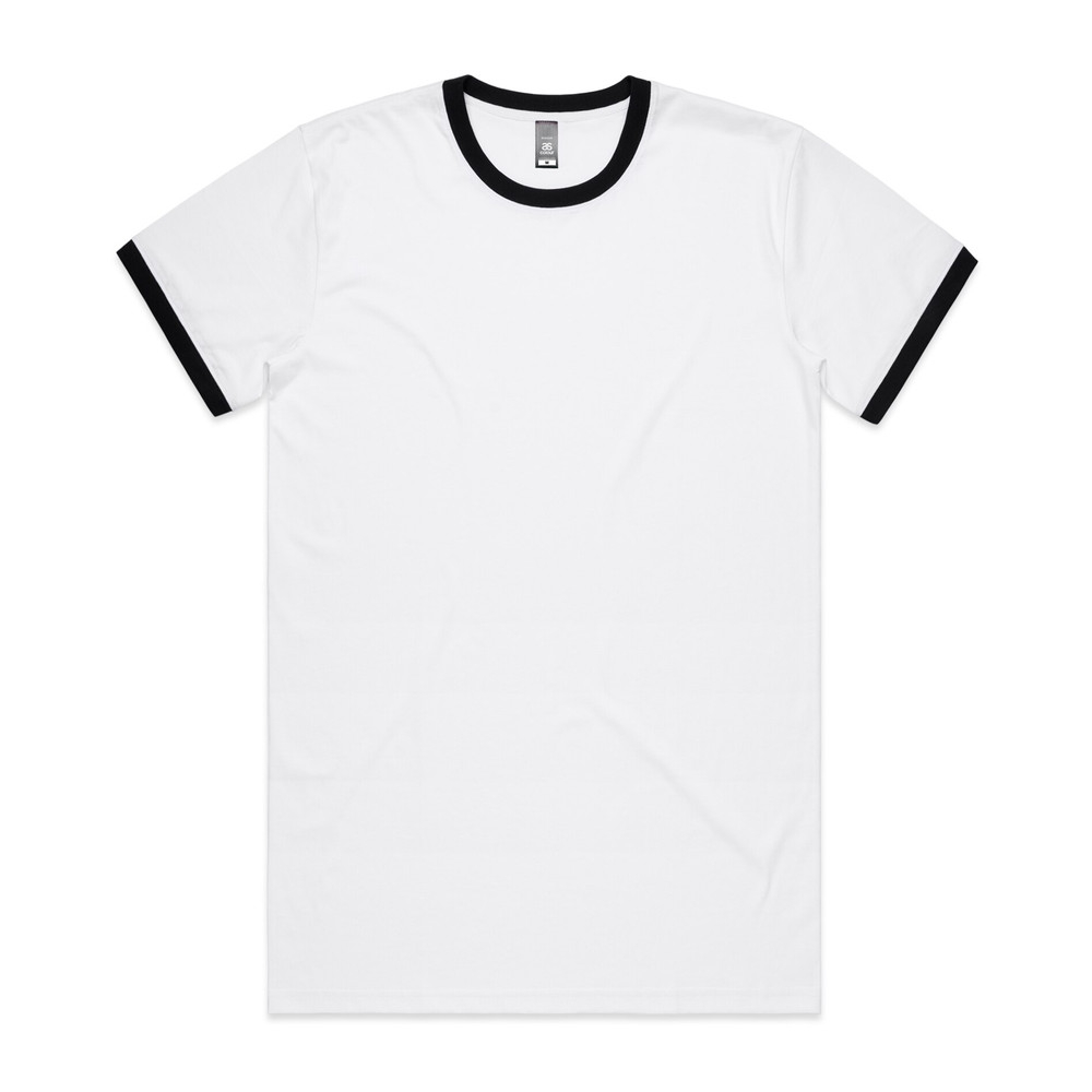 Staple Ringer Tee White/Black – foto 1