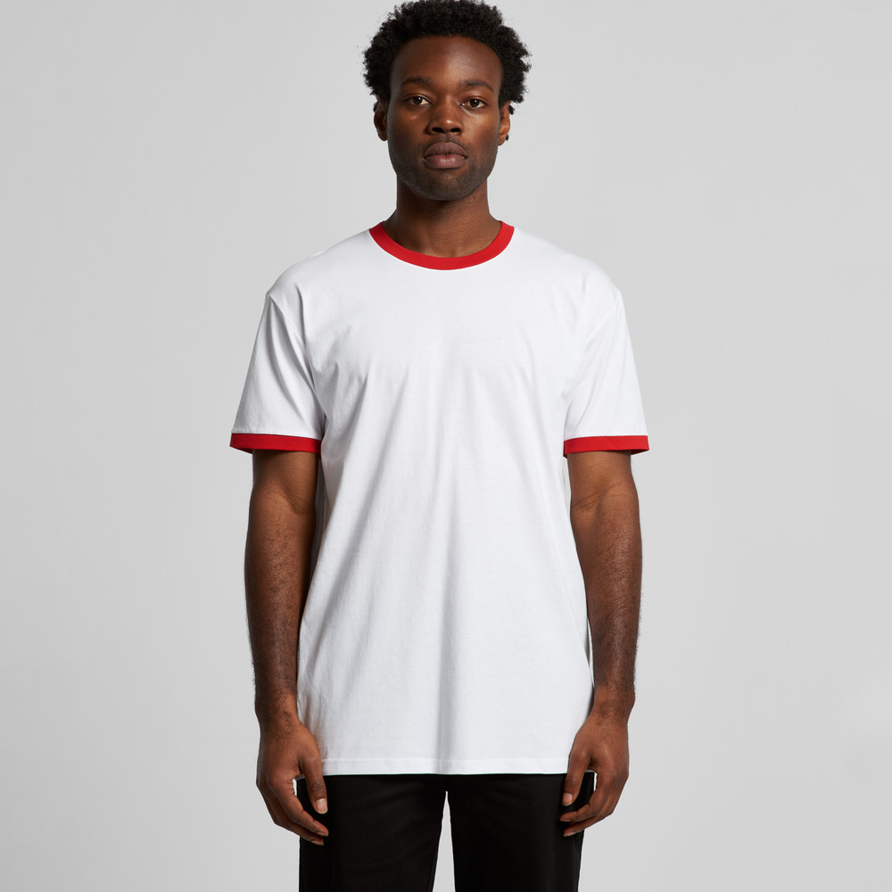 Staple Ringer Tee White/Black – foto 3