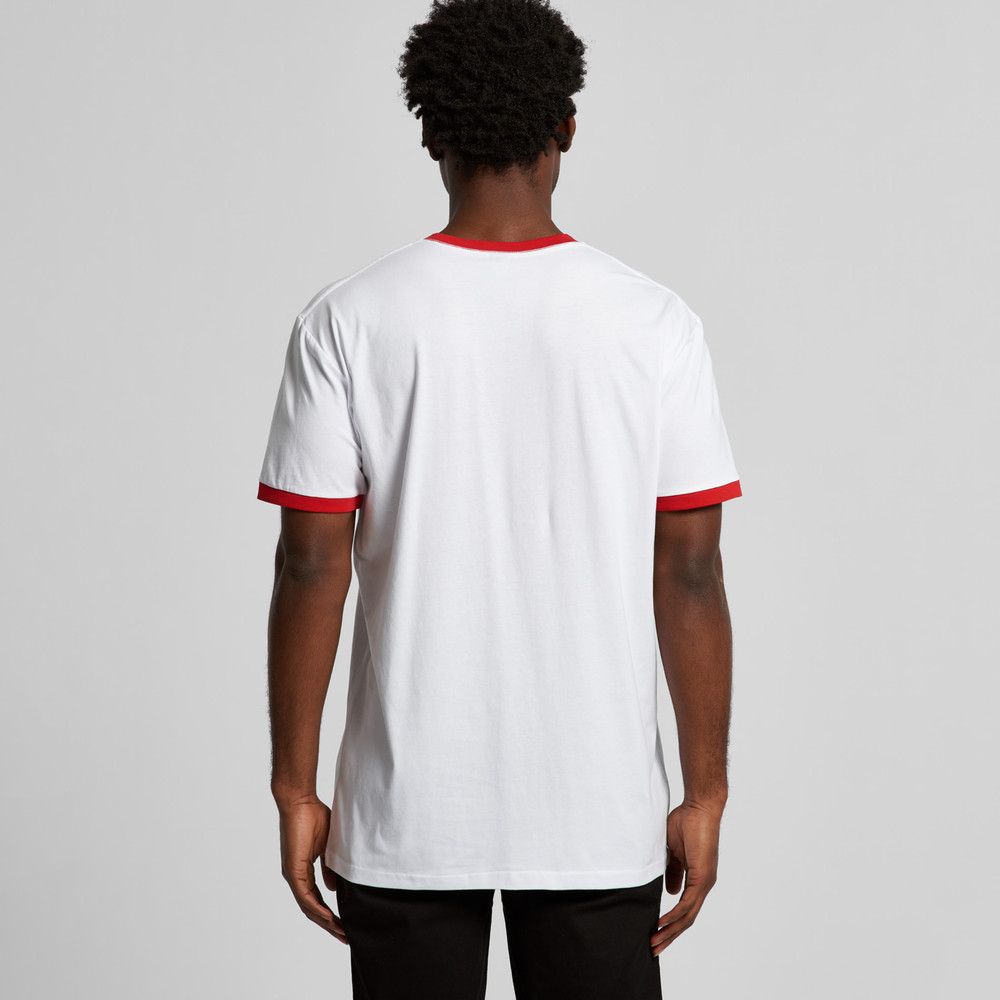 Staple Ringer Tee White/Black – foto 4