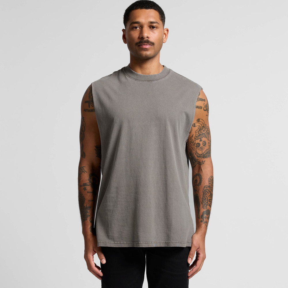Heavy Faded Tank Bone – foto 3