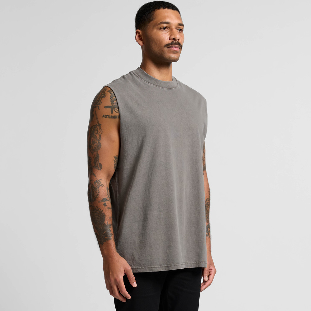 Heavy Faded Tank Bone – foto 5