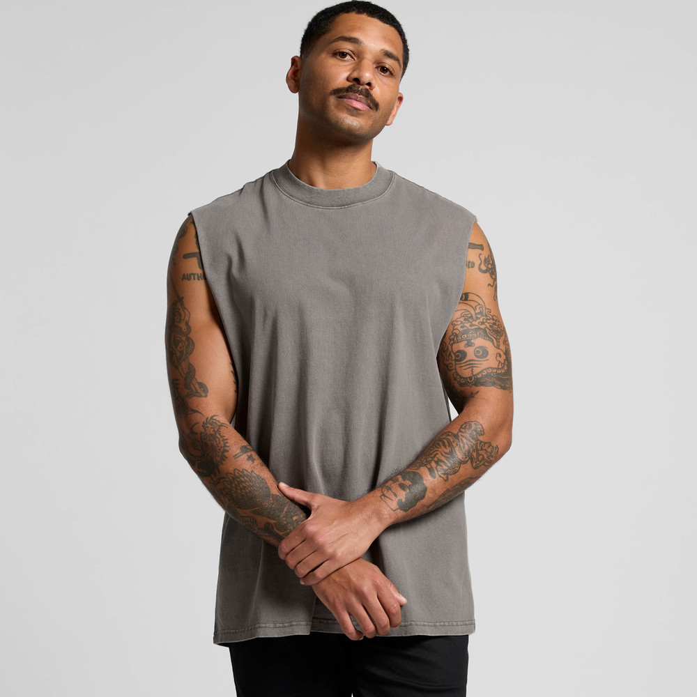 Heavy Faded Tank Bone – foto 7