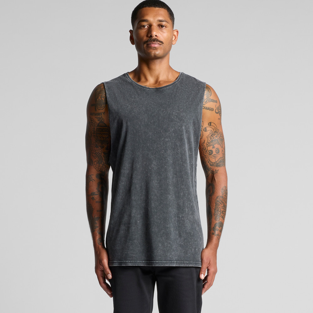 Stone Wash Barnard Tank Black Stone – foto 3