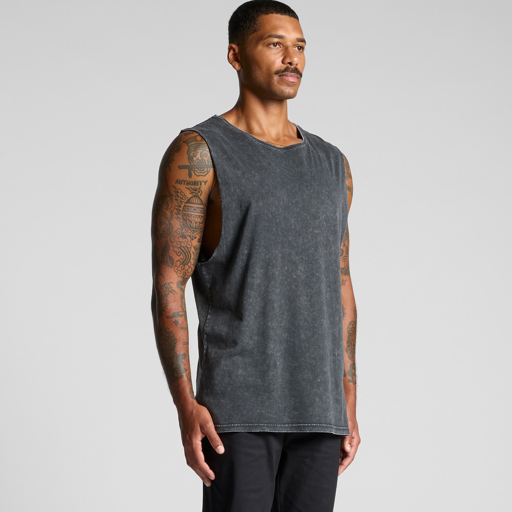 Stone Wash Barnard Tank Black Stone – foto 5