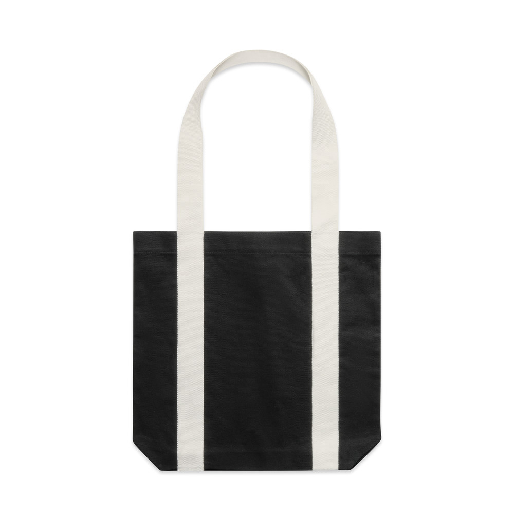 Two-Tone Carrie Tote Black Cream – foto 1