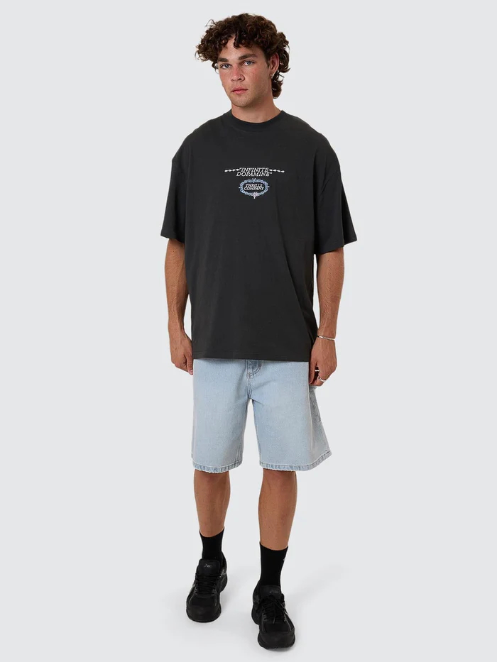 Camiseta Thrills Inifinite Dopamine Box Oversize Pirate Black – foto 7