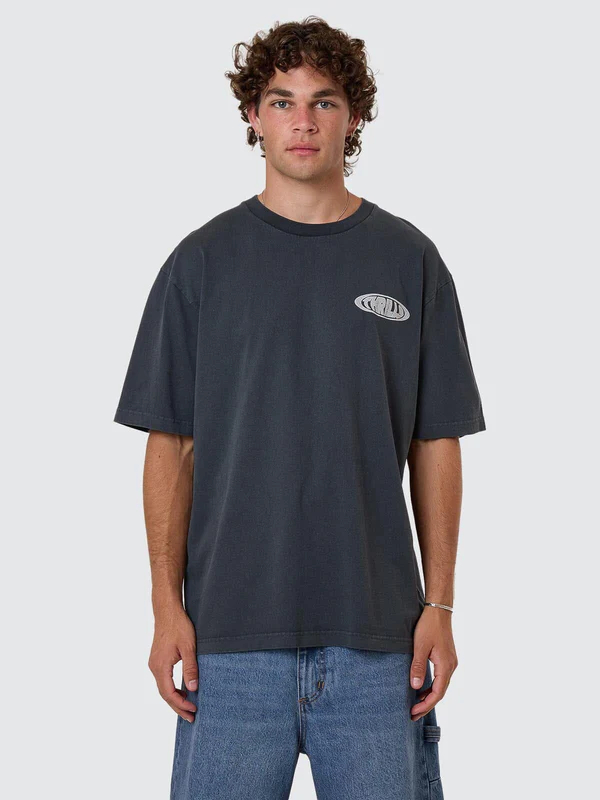 Camiseta Thrills Shadowless Oversize Fit Ebony – foto 1