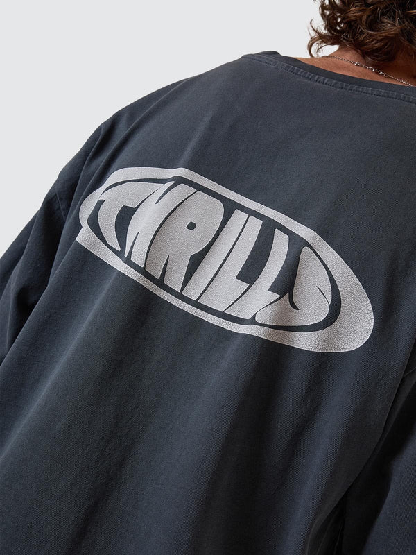 Camiseta Thrills Shadowless Oversize Fit Ebony – foto 5