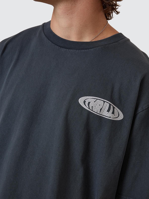 Camiseta Thrills Shadowless Oversize Fit Ebony – foto 6