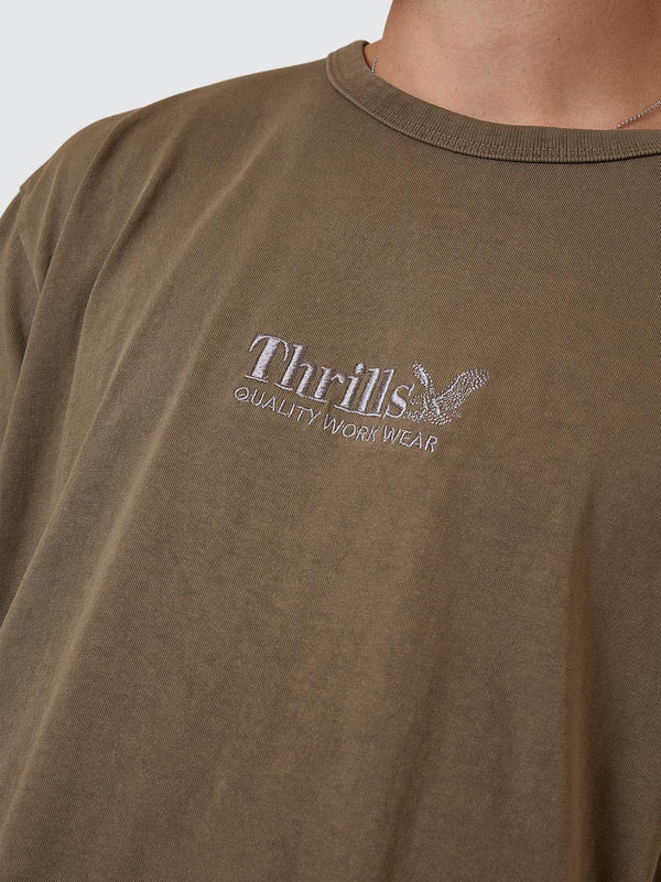 Camiseta Thrills Workwear Embro Desert – foto 5