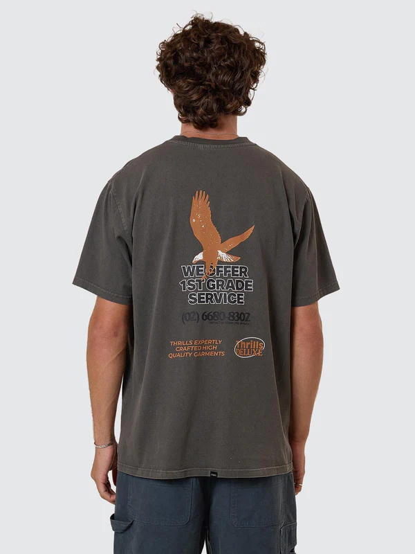 Camiseta Thrills 1st Grade Service Black – foto 2