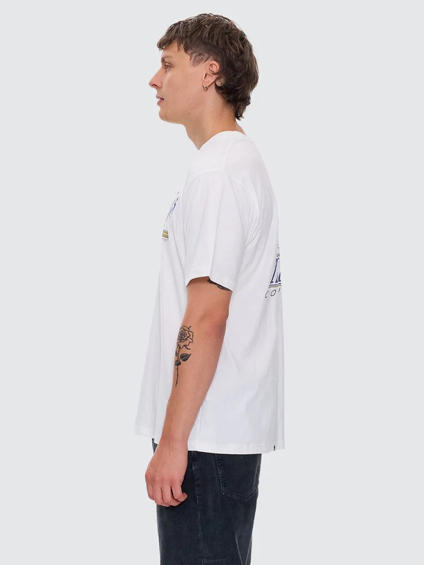 Camiseta Thrills When It Hits Your Lips Dirty White – foto 4