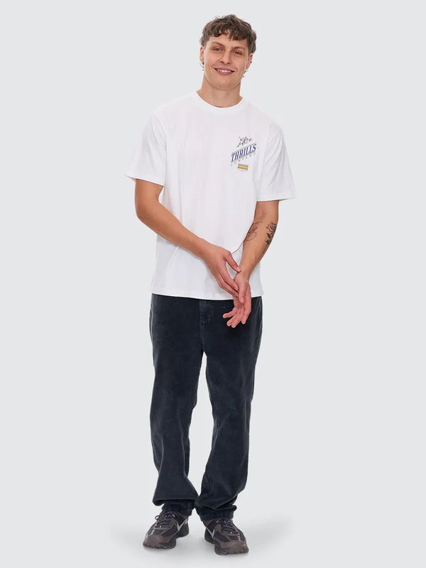 Camiseta Thrills When It Hits Your Lips Dirty White – foto 7