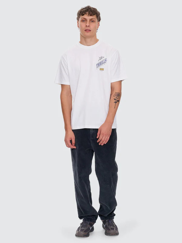 Camiseta Thrills When It Hits Your Lips Dirty White – foto 8