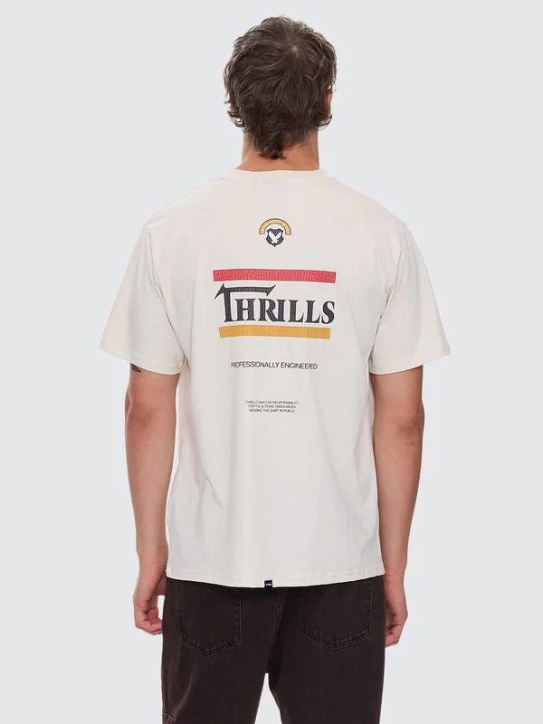 Camiseta Thrills Responsible Heritage White – foto 2