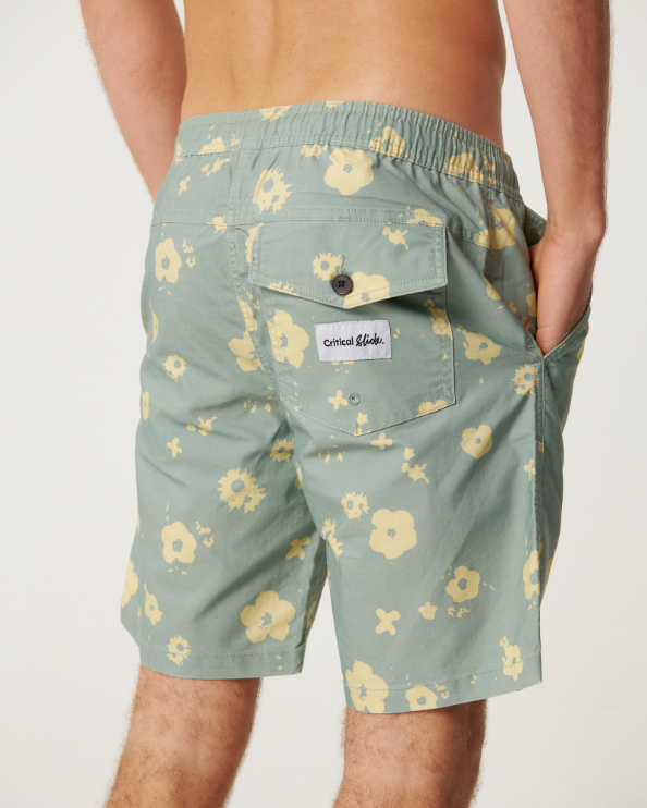 Pantaloneta TCSS Splatter 17" Mint – foto 2