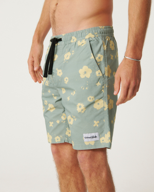 Pantaloneta TCSS Splatter 17" Mint – foto 3