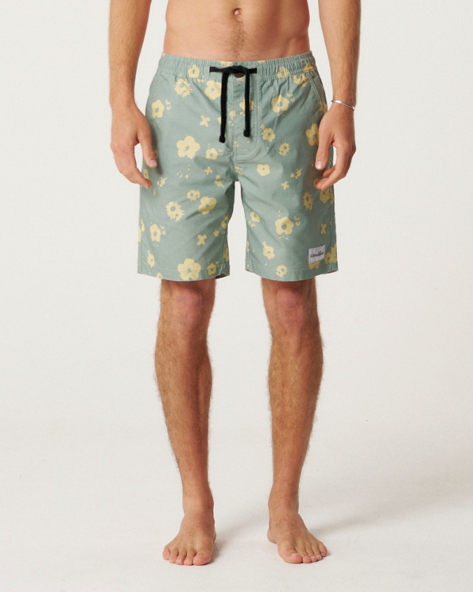 Pantaloneta TCSS Splatter 17" Mint – foto 4