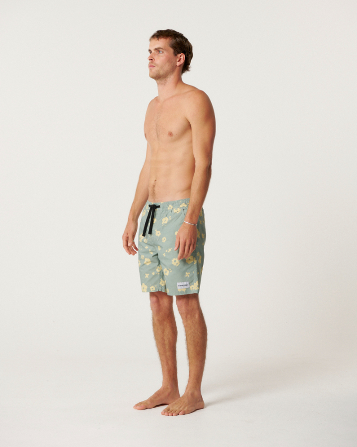 Pantaloneta TCSS Splatter 17" Mint – foto 6