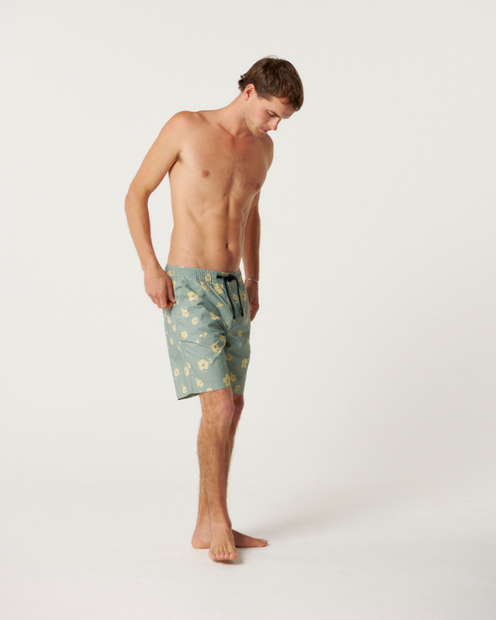Pantaloneta TCSS Splatter 17" Mint – foto 7