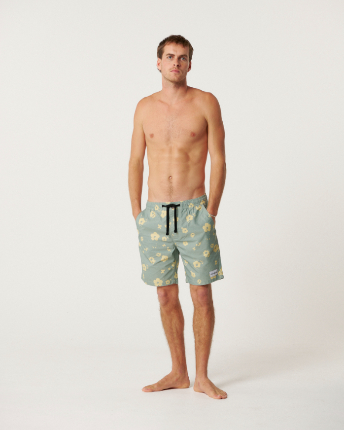 Pantaloneta TCSS Splatter 17" Mint – foto 9